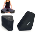 Ungloo Supportive Yoga Block Wedges for Seated Meditation – Elevates Knees, Reduces Hip Pressure, and Improves Cross-Legged Posture