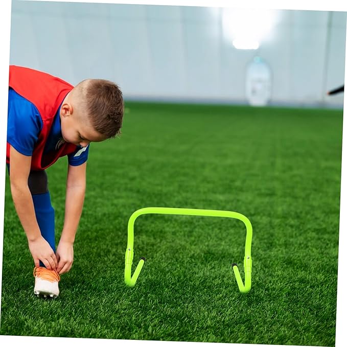 Agility Hurdles for Boys and Girls Training Equipment for Football and Sports Wear-Resistant Lightweight Design for Enhanced Speed and Coordination Skills