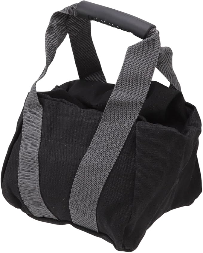 Sandbag Workout Bag,Tear Resistant with Ergonomic Handle 12oz Canvas Weightlifting Sand Bag for Fitness Exercise