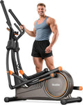 Niceday Elliptical Exercise Machine, Elliptical Machine for Home, Magnetic Elliptical Trainer with 15.5IN-19IN Stride, 16 Resistance Levels, 400LBS Loading Capacity, Support Kinomap APP