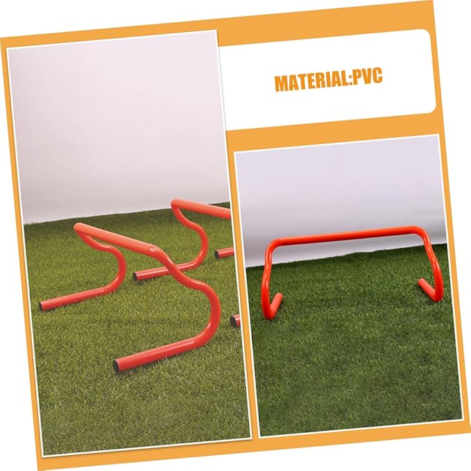 VICASKY 3pcs Adjustable Hurdle Rack Sports Ladder Agility Training Equipment Speed Hurdles Set for Basketball Baseball Soccer Football