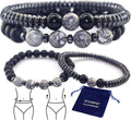 Gifts for Women, Gifts for Women, Magnetic Bracelet Arthritis Energy Healthy Jewelry Therapy for Sleep, Hematite Bracelet, Crystal Jewelry Bring Luck, Prosperity and Happiness