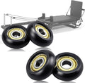 Replacement Roller Wheels for Aero Pilates Reformer - 32mm POM Wheels, Smooth Quiet Glide, Aero Pilates Machine Replacement Parts (4-Pack)