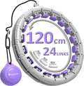 Experience Fitness Excellence with Our Infinity Hoop Plus Size – Weighted Hula Hoop for Weight Loss – Hula Hoop Exercise Ring with ABS and Quality Wheels – for All the Sizes and Levels