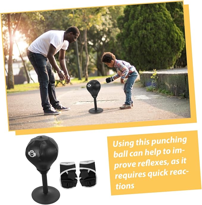 1Set Boxing Training Ball with Suction Cup Design Portable Reflex Training Equipment for Home Use for Improving Hand Eye Coordination and Quick Reactions