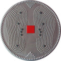 Mat Acupressure Twister Big Disc Pyramid & Magnetic Treatment Therapy (Grey)
