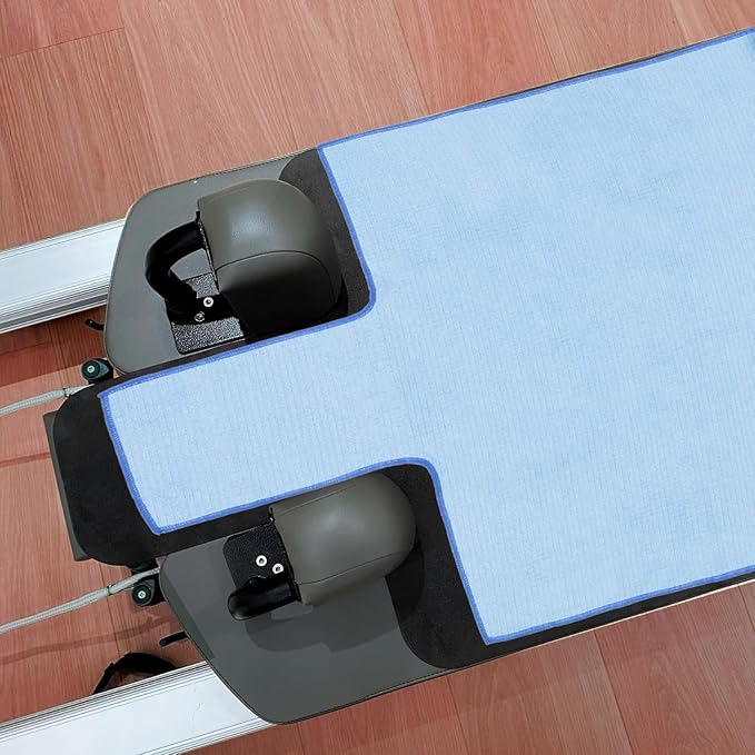Non-Slip Pilates Reformer Mat Towel for Pilates Reformer Machine Equiment Extra Thick 2mm, 30.5 * 23inch