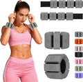Adjustable Wrist Weights for Women Men, Leg Weights for Women 0.75lb-1lb-1.3lb Each for Walking, Yoga, Dance, Barre, Gym