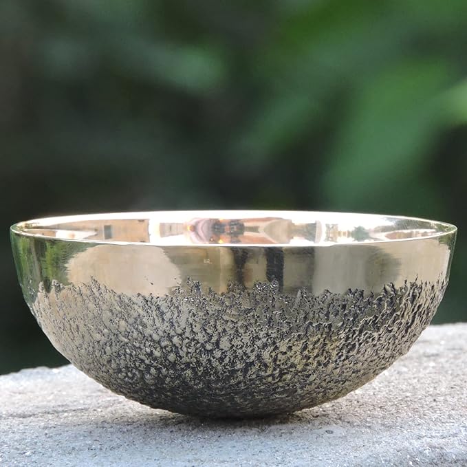 HealthGoodsIn Kansa Vatki Foot Massager Bowl - Traditional Bronze Ayurvedic Foot Massage Tool for Relaxation, Stress Relief & Daily Self-Care