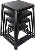 Plyometric Boxes Steel Plyo Box Fitness Exercise Jump Box For Home Gym Plyometric Jumping Exercises