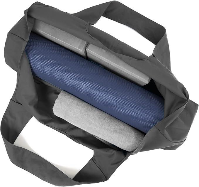 Yogiii Yoga Mat Bag | The ORIGINAL YogiiiTotePRO | Large Yoga Mat Bag or Yoga Mat Carrier with Side Pocket | Yoga Bag Fits Most Size Mats