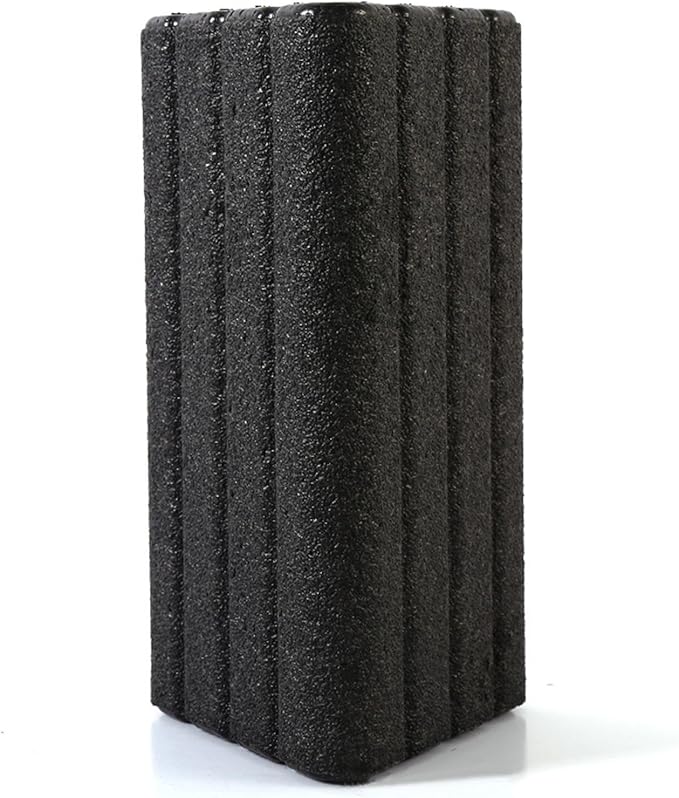 SM SunniMix 2 in 1 Triangle Block Foam Roller Back Legs Foot Massage Home Pilates Pliability Exercise Brick Column Roller