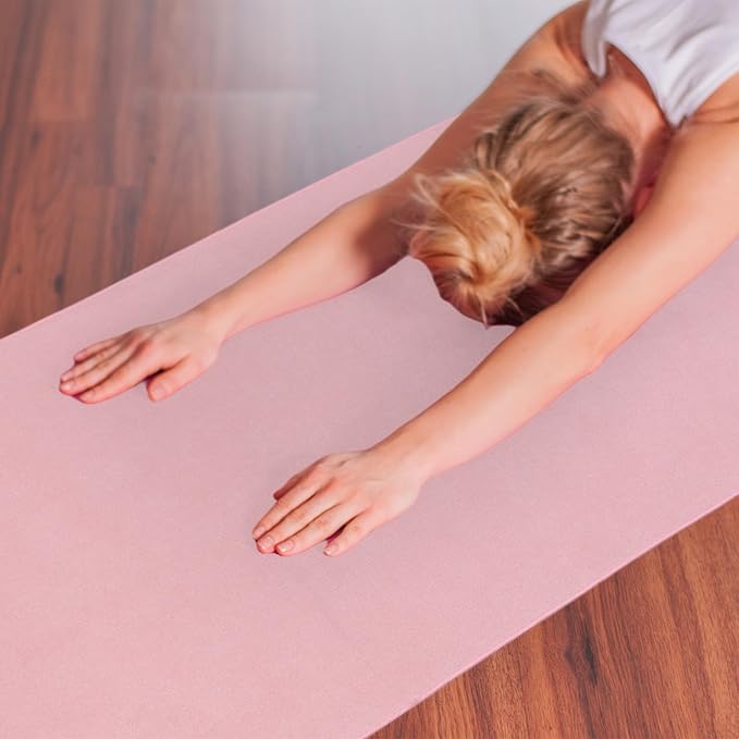 3 Pack Hot Yoga Towel Non Slip 72" x 26" Extra Large Microfiber Yoga Mat Towel with Grip Dot Absorbent Sweat Anti-Slip Mat Cover for Pilates Fitness (Morandi Pink Blue Green)
