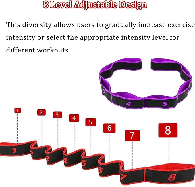 Resistance Bands, Resistance Bands with Handles, Resistance Bands for Working Out, Adjustable Bands for Full Body Stretching Shaping