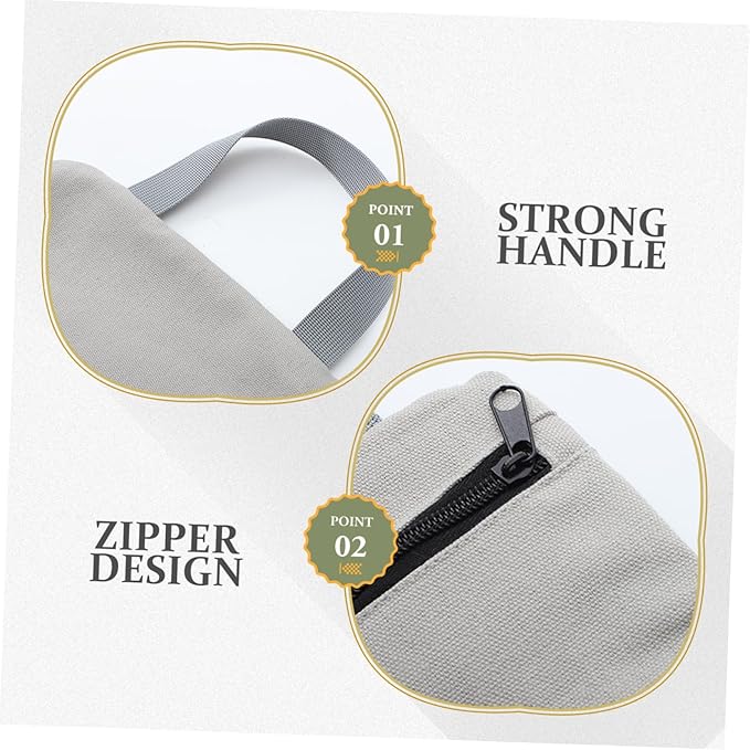 Fitness Sandbag Workout Bag for Weight Training Yoga and Agility Exercises Versatile Sandbag with Handles for Muscle Building and Cardio Training Gray