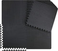 innhom 12/24/48 Tiles Gym Flooring Gym Mats Exercise Mat for Floor Workout Mat Foam Floor Tiles for Home Gym Equipment Garage