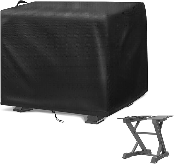 Dumbbell Rack Cover, Dust-Proof Strength Training Dumbbell Racks for Home Gym Cover Waterproof Dumbbell Weight Rack Protective Cover (Cover Only)