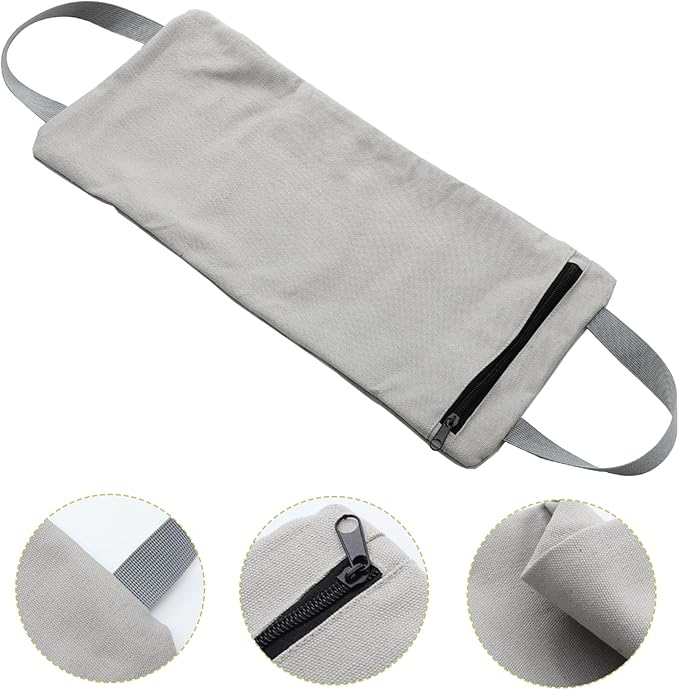Canvas Yoga Training Sandbag Fitness Bag for Weightlifting Strength Training Versatile Sandbag for Home Gym Workouts Easy to Carry Handles