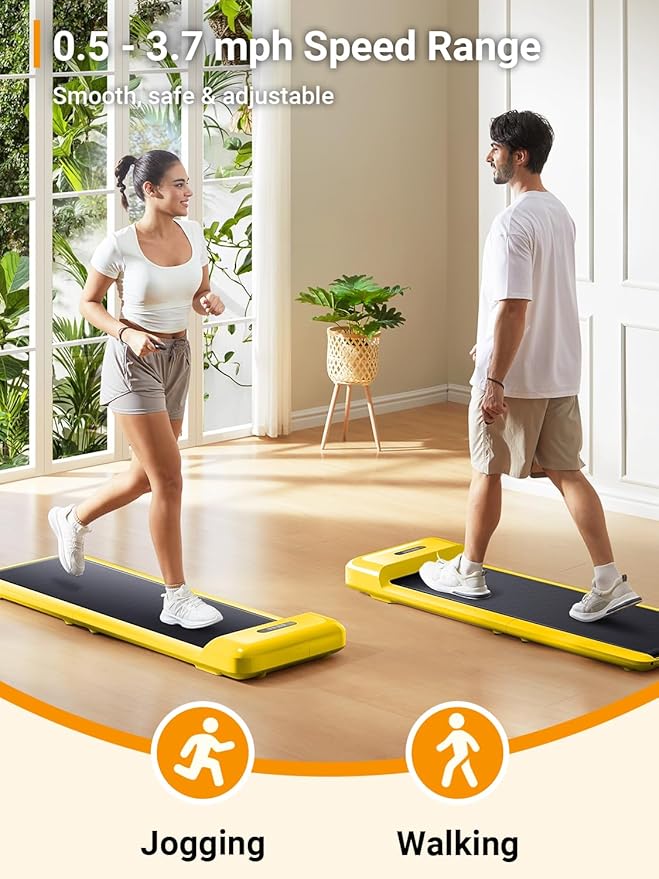 WALKINGPAD C2 Foldable Walking Pad Treadmill, Colorful Under Desk Treadmill for Home Office, Stylish Compact Design, No Assembly Needed