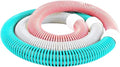 Fitness Hoop For Adults, Weighted 3.3Lbs/1.5Kg, Soft Spring Design, Pvc, Weight Loss, Exercise, Shape, Anytime
