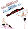 Fitness Resistance Band for Stretching & Yoga, 8/10/12-Section Stretch Band with Clear Markings, Elastic Training Band for Pilates, Yoga, Fitness & Stretching Exercises