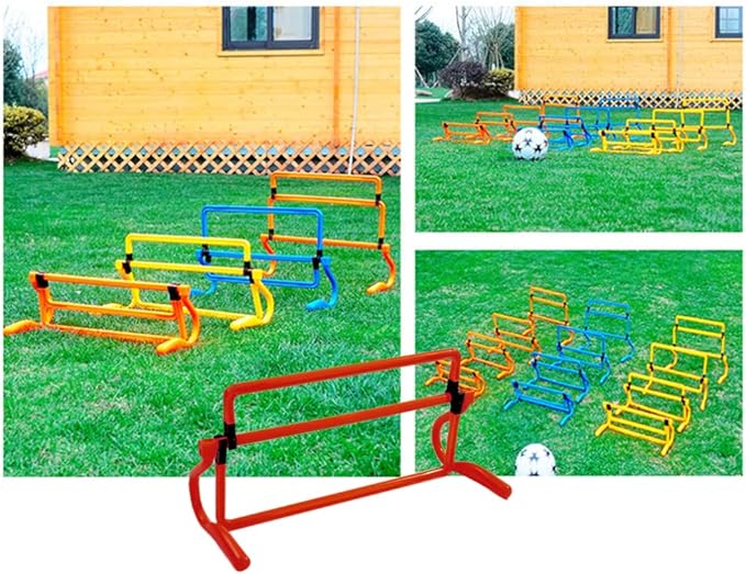 BESPORTBLE Removable Training Hurdles, Agility Ladder Speed Training Equipment, Soccer Training Agility Hurdles(Yellow)