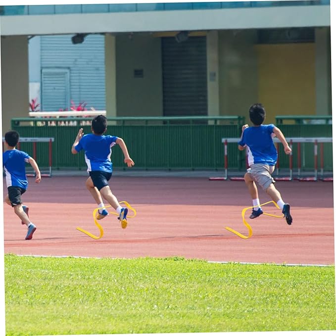 KESYOO 4Pcs Soccer Training Equipment Durable Speed Hurdles for Agility and Footwork Skills Development Weatherproof Pe Material High for Sports Training and Practice