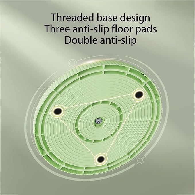 Twist Board with Electronic Display for Ab Exercise Waist Twist Board with Enlarged chassis and Anti Slip Texture