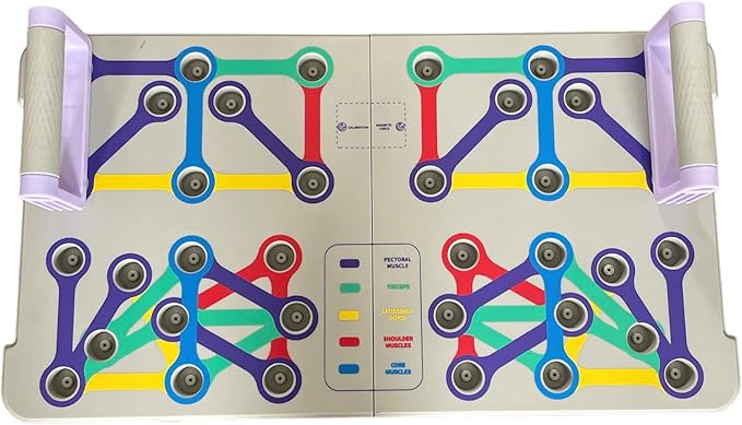 Push Up Board Full Body Strengthing System (P23/1Purple)
