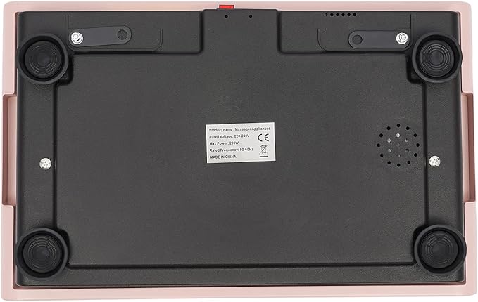 Vibration Plate Exercise Machine, Power Vibrating Plate with LCD Display, Home Multifunctional Vibrate Fitness Platform, Whole Body Workout Equipment for Living Room, Bedroom, Office