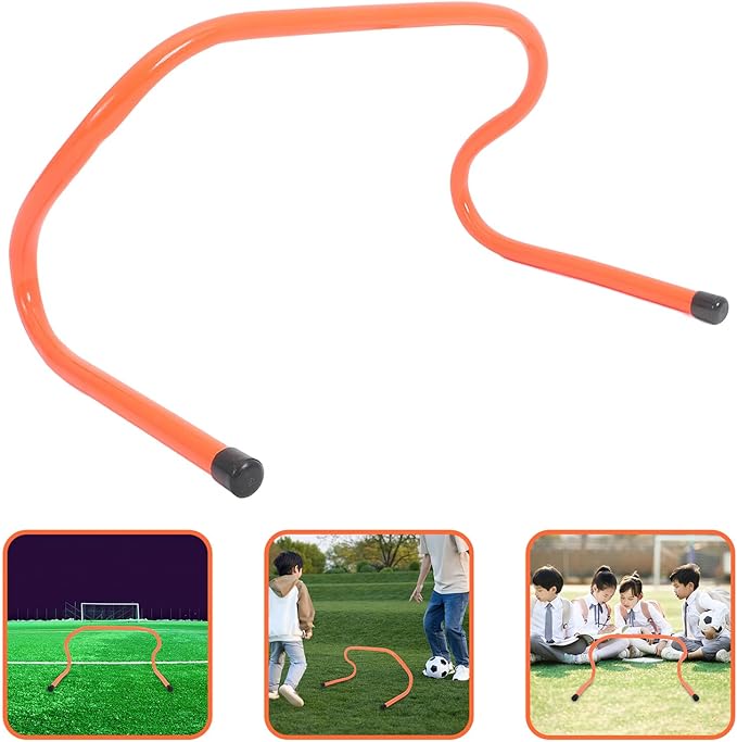 2pcs Training Plastic Agility Hurdles 23cm Wear-Resistant Speed Hurdles for Soccer Football Agility and Speed Training Equipment