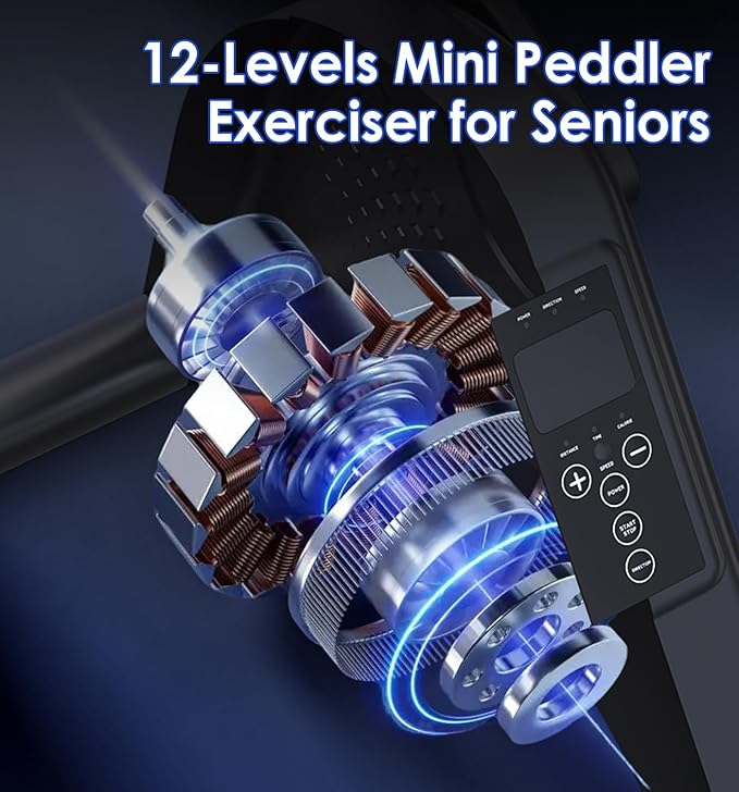 Under Desk Bike, Pedal Exerciser, Mini Exercise Bike, Arm Bike, Bike Pedal Exerciser, Mini Exercise Bike Pedal Exerciser, Floor Bike Pedal Exerciser