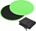uxcell Exercise Core Sliders, Glider Discs with Cloth Bag, Dual Sided Usage on Carpet or Floor for Full Body Workout