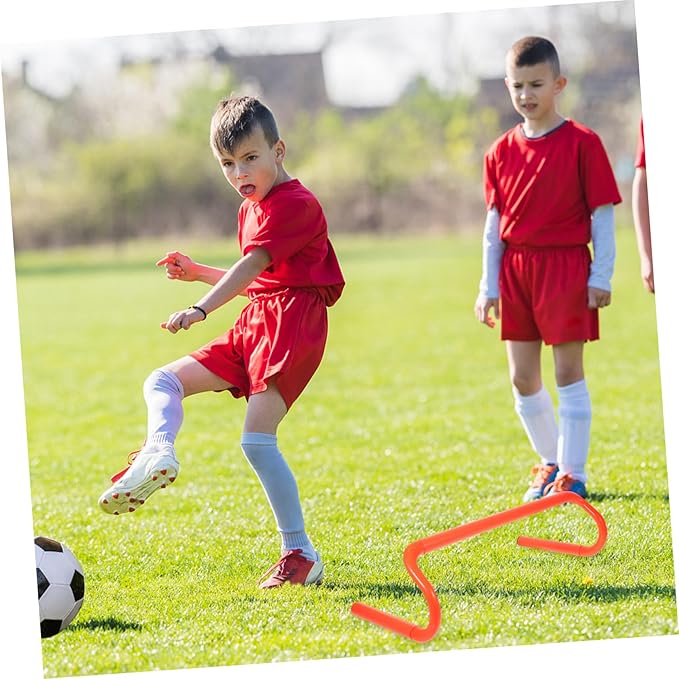 Agility Speed Hurdle Training Equipment for Boy Girl Portable High Hurdles for Soccer and Football Practice for Developing Skills and Agility Young Athletes
