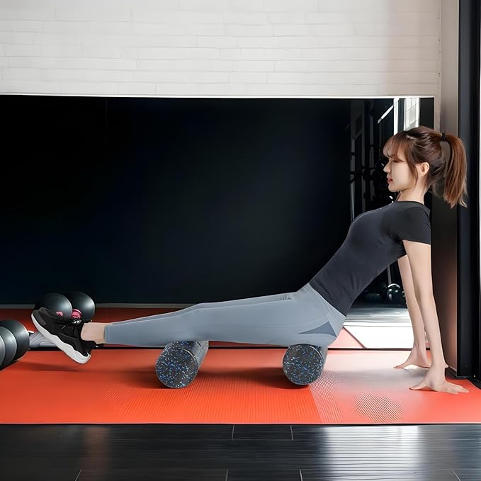 Foam Roller - Exercise Roller Foam | Back Rollers for Yoga | Lightweight Smooth Foams Rollers | Pilates Foams Rollerr | Practical Pilates Exercise Rollerr for Muscle Recovery Back Legs Arms