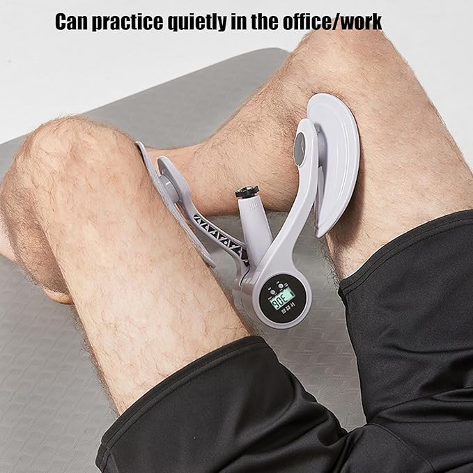 Hip Strength Training Equipment – Muscle Toning Gear, Fitness Assistant | Home Workout Device, Digital Thigh Exerciser with Smart Tracker for Glute Activation, Core Reinforcement, and Pelvic Floor