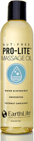 EARTHLITE Massage Oil PRO-LITE – Plant-Based, Nut-Free, Unscented, High Performing