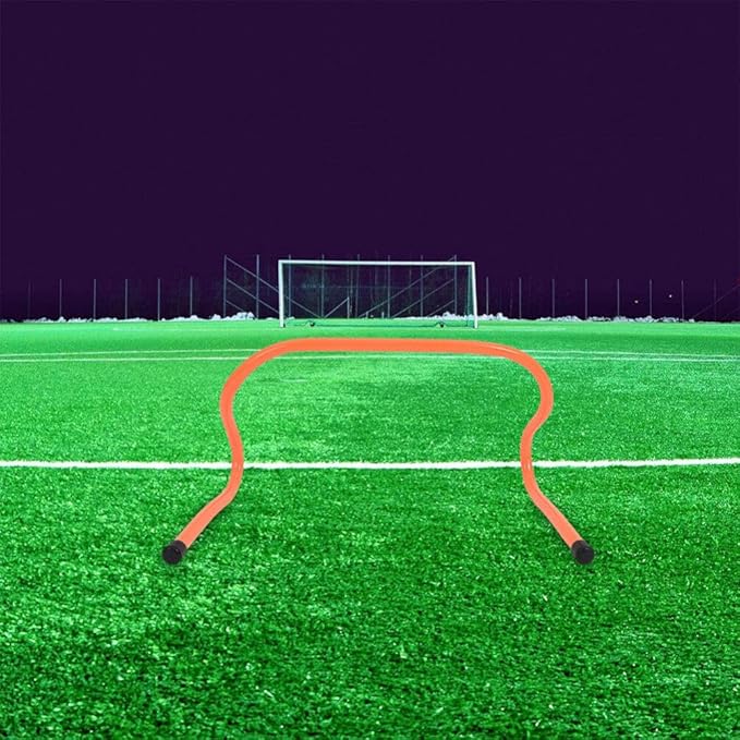 Milisten 3pcs Agility Hurdles for Boys and Girls Sports Training Equipment for Enhanced Speed Flexibility Coordination and Balance Plastic Hurdles for Football Soccer and Track Practice