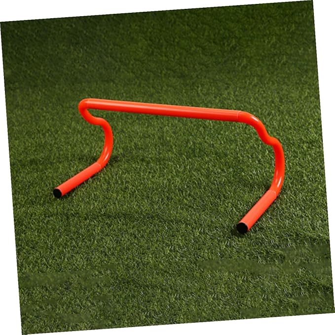 3pcs Detachable Agility Speed Training Hurdles PVC Portable Sports Equipment for Soccer Basketball Football Drills and Athlete Fitness
