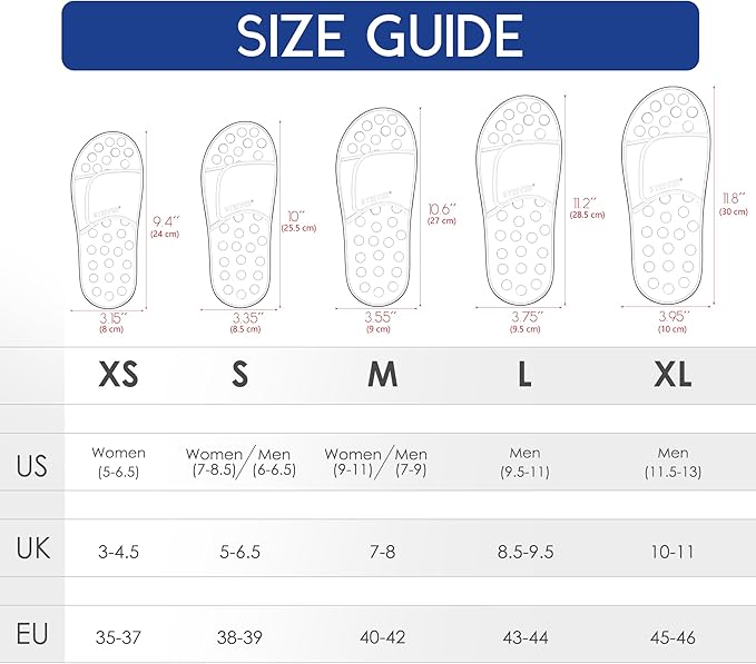 BYRIVER Spring Acupuncture Massage Slippers Deep Tissue Foot Massager, Neuropathy Arthritis Plantar Fasciitis Relief Massage Ball (05XL)