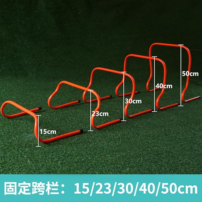 5 Pack Agility Speed Training Hurdles Detachable Agility Training Hurdles Sports Practice Equipment for Athletes, Soccer Football Training Equipment Hurdle Rack 5 Pieces