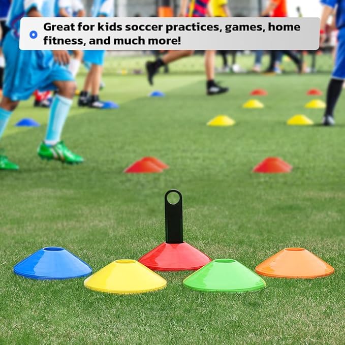 GHB Agility Ladder 1PCS Agility Cones 25PCS Detachable Agility Hurdles 5PCS