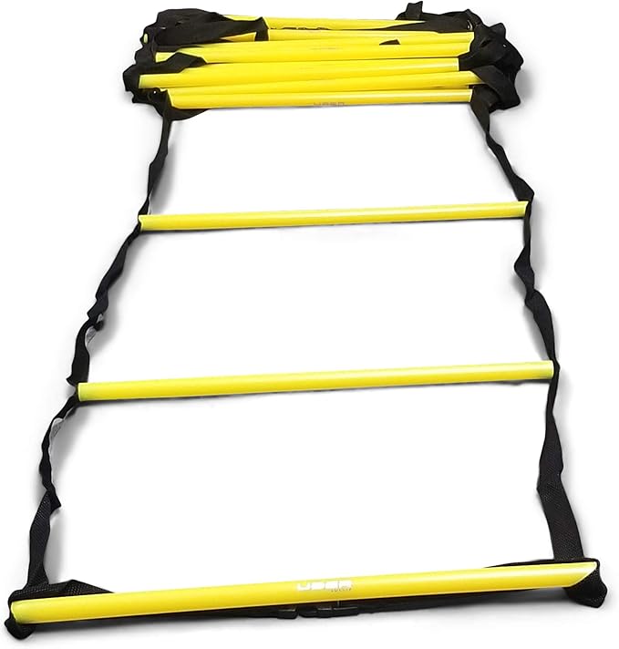 Rugged Soccer Agility Ladder - Plastic Rungs - 26 feet