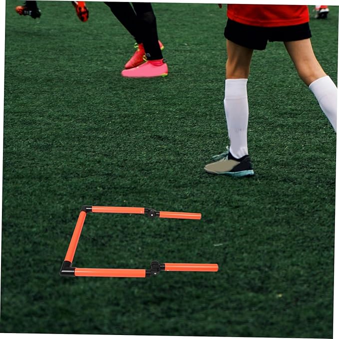 Milisten Agility Training Hurdles Speed Hurdles for Jump Training Agility Drills Equipment for Athletes Soccer Basketball and Sports Workouts