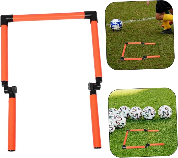 Hemoton Agility Training Hurdles for Boys and Girls Speed Hurdles for Jump Training Soccer and Basketball Practice Equipment Construction for Enhanced Performance and Stability