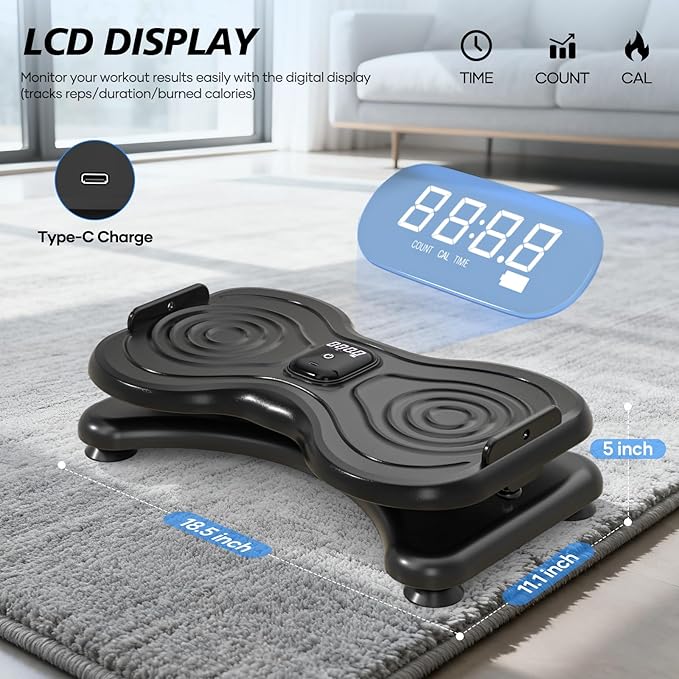 2025 New Waist Twister Machine Exercise,Waist Twister Fitness Tool with LCD Display& Resistance Bands for Core Exercise,300LB Home Gym Equipment for Slim Waist & Belly Fat