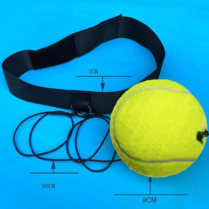 Boxing Reflex Ball Headband Set Reflex Punching Ball Adjustable Headband for Fitness