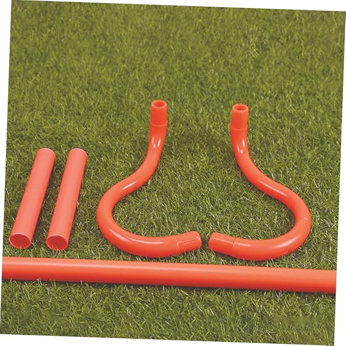 HANABASS 3pcs Speed Ladder Agility Hurdle Rack Boys and Girls Exercise Dog Training Equipment Easy Assembly Adjustable Height