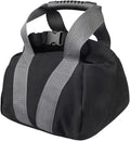 Adjustable Weight Sandbag, 0–35 Lbs Kettlebell Training Equipment, Portable Workout Bag with Handle for Fitness Strength Training Bodybuilding Yoga and Home Gym Exercise