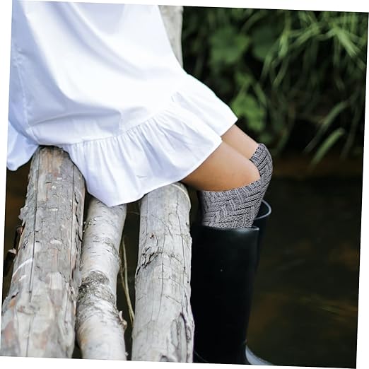 1pair Non-slip Knee Pad Support Protector Thickening Warm Knee Sleeve for Outdoor Home and Office Use Delicate Compression Wrap for Joint Protection and Injury Prevention